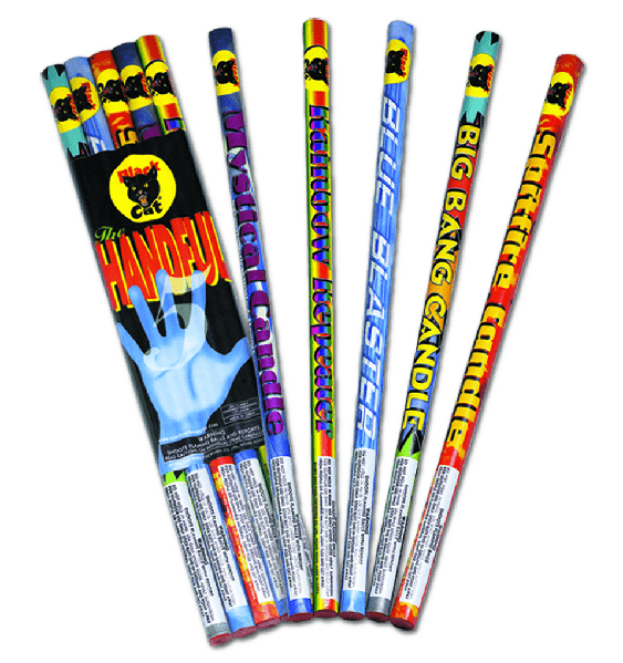 Black Cat The Handful Candle