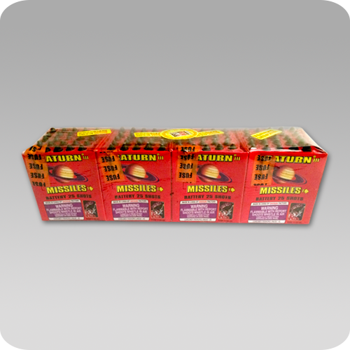 25 Shot Saturn Missile - 4 pack